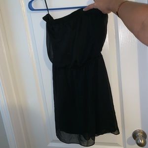 Express mini dress with sinched waist